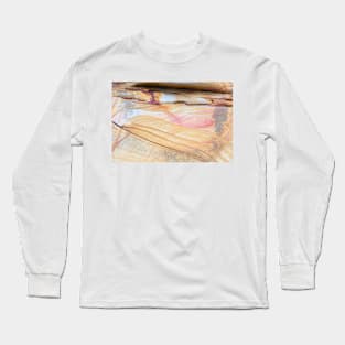 Beautiful old stone patterns Long Sleeve T-Shirt